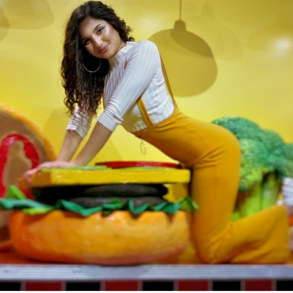 Fashion Nova Yellow 70's High Rise Bell Bottoms